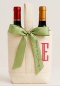 Canvas Double Wine Tote